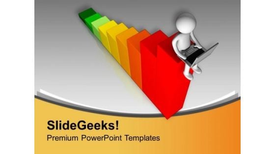 Reach On Top With Internet PowerPoint Templates Ppt Backgrounds For Slides 0613
