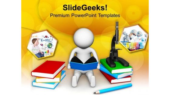 Read All Your Subject Books PowerPoint Templates Ppt Backgrounds For Slides 0813