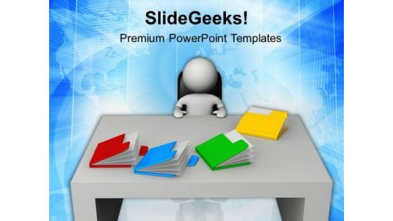 Read The Business Files PowerPoint Templates Ppt Backgrounds For Slides 0613