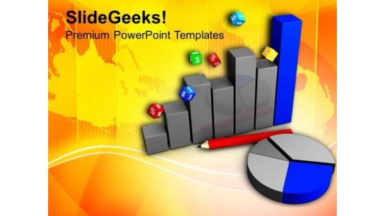 Read The Pie And Bar Chart PowerPoint Templates Ppt Backgrounds For Slides 0713