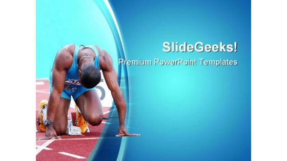 Ready To Go Sports PowerPoint Themes And PowerPoint Slides 0811