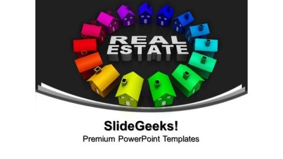 Real Estate Concept Business PowerPoint Templates And PowerPoint Themes 1012