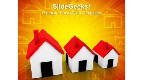 Real Estate Growth Concept Success PowerPoint Templates And PowerPoint Themes 1012