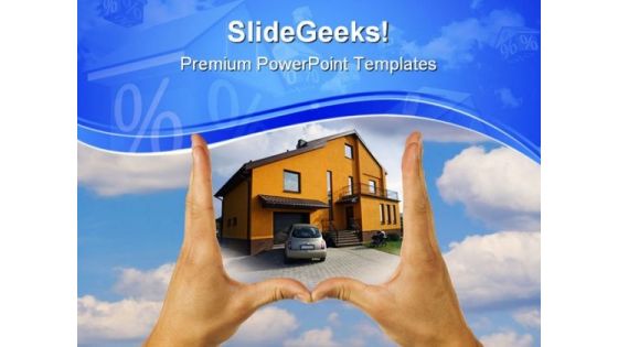 Real Estate House Sales PowerPoint Templates And PowerPoint Backgrounds 0611