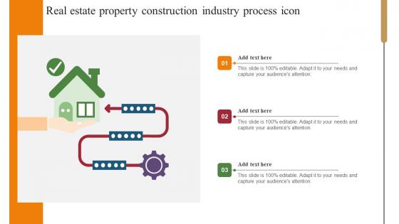 Real Estate Property Construction Industry Process Icon Microsoft Pdf