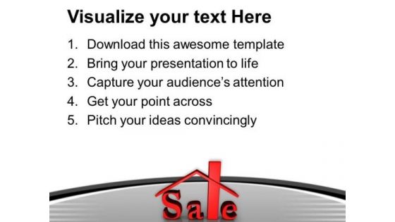 Real Estate Sale Boom PowerPoint Templates Ppt Backgrounds For Slides 0413