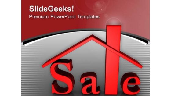 Real Estate Sale Boom PowerPoint Templates Ppt Backgrounds For Slides 0413