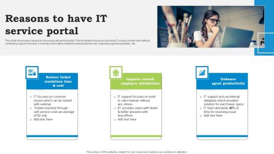 Reasons To Have IT Service Portal Download Pdf Reasons To Have IT Service Portal Download Pdf