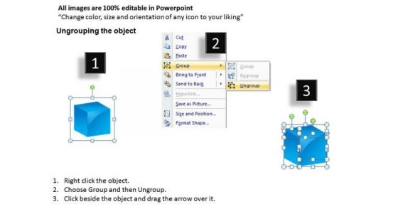 Rebuilding Cubes PowerPoint Slides And Ppt Diagram Templates