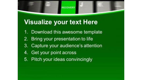 Recover Data With Latest Technology PowerPoint Templates Ppt Backgrounds For Slides 0513