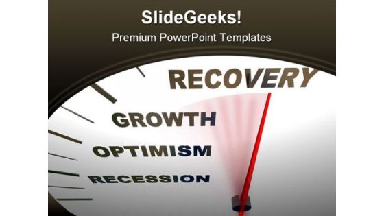 Recovery Future PowerPoint Template 0610