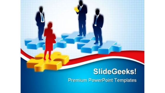 Recruitment For Job Competition PowerPoint Themes And PowerPoint Slides 0511