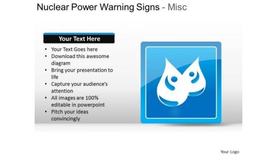 Recycling Nuclear Power Warning Signs Misc PowerPoint Slides And Ppt Diagram Templates