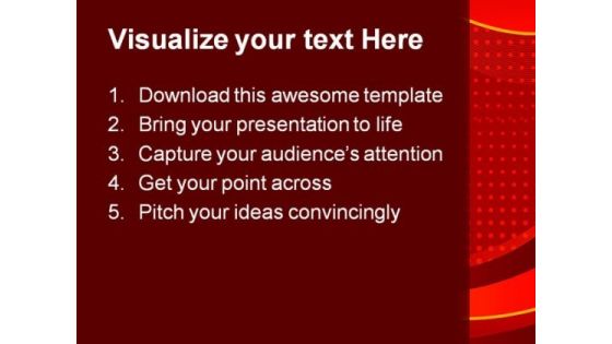 Red Abstract Background PowerPoint Themes And PowerPoint Slides 0411