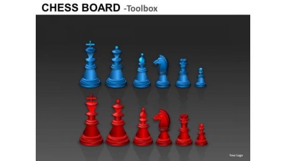 Red And Blue Chess Pieces Graphics