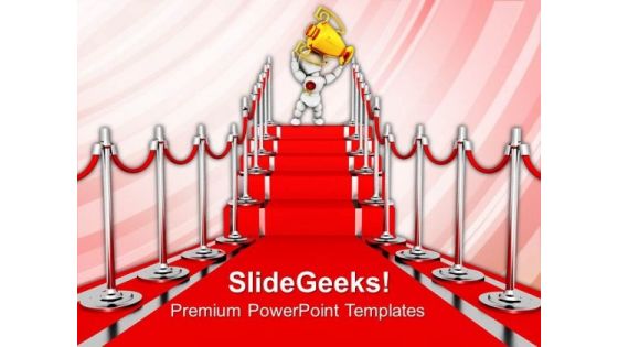 Red Carpet Block Buster Competition PowerPoint Templates And PowerPoint Themes 0912