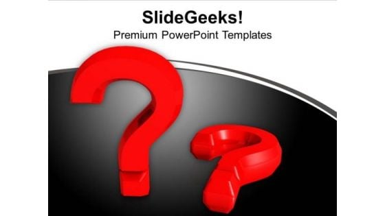 Red Question Mark Business Concept PowerPoint Templates Ppt Backgrounds For Slides 0313 Red Question Mark Business Concept PowerPoint Templates Ppt Backgrounds For Slides 0313