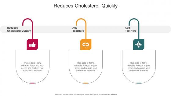 Reduces Cholesterol Quickly In Powerpoint And Google Slides Cpb