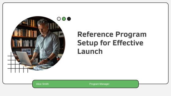 Reference Program Setup For Effective Launch PPT Template AT