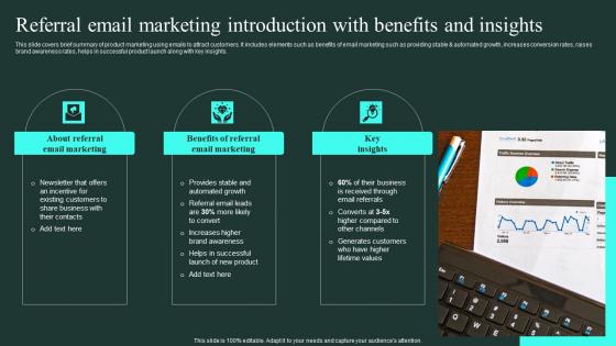 Referral Email Marketing Introduction With Benefits Word Of Mouth Marketing Designs Pdf