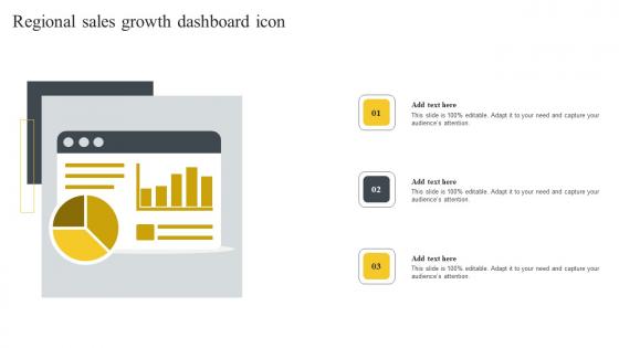 Regional Sales Growth Dashboard Icon Slides Pdf
