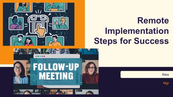 Remote Implementation Steps For Success PPT Sample AT