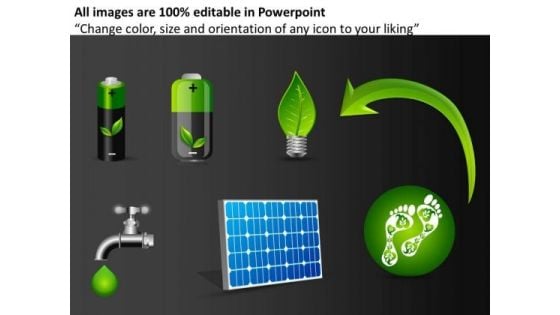 Renewable Energy PowerPoint Graphics Clipart Slides