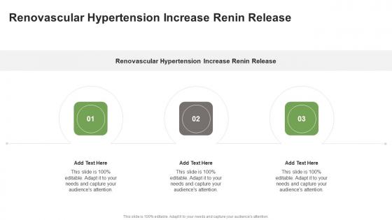 Renovascular Hypertension Increase Renin Release In Powerpoint And Google Slides Cpb