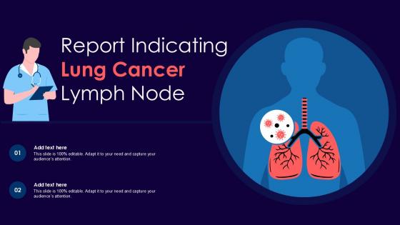 Report Indicating Lung Cancer Lymph Node