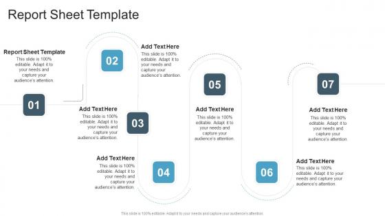 Report Sheet Template In Powerpoint And Google Slides Cpb