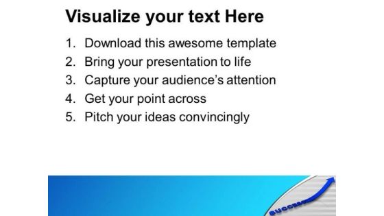 Representation Of Growth And Success PowerPoint Templates Ppt Backgrounds For Slides 0313 Slide03