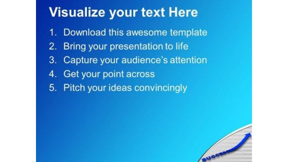 Representation Of Growth And Success PowerPoint Templates Ppt Backgrounds For Slides 0313 Slide02