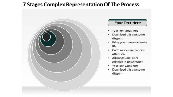 Representation Of The Process Ppt Small Business Sample Plan PowerPoint Templates