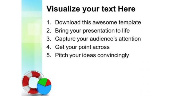 Rescue Icon Statistics Finance PowerPoint Templates And PowerPoint Themes 0812
