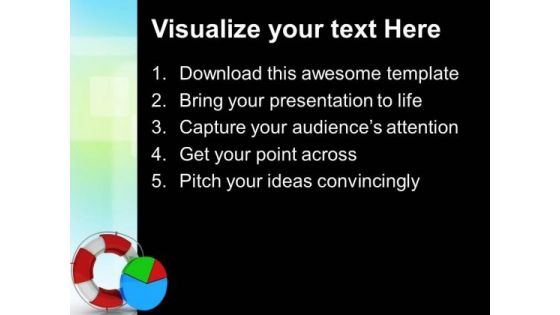Rescue Icon Statistics Finance PowerPoint Templates And PowerPoint Themes 0812