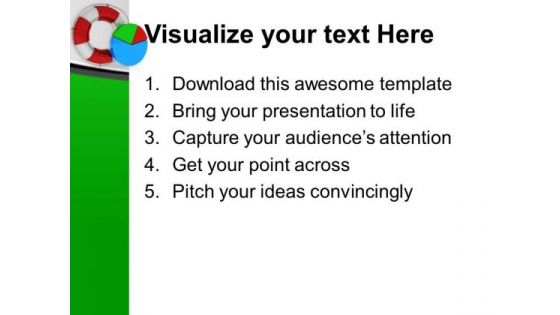 Rescue Icon Statistics Finance PowerPoint Templates And PowerPoint Themes 1012