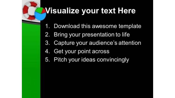 Rescue Icon Statistics Finance PowerPoint Templates And PowerPoint Themes 1012