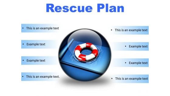 Rescue Plan Metaphor PowerPoint Presentation Slides C