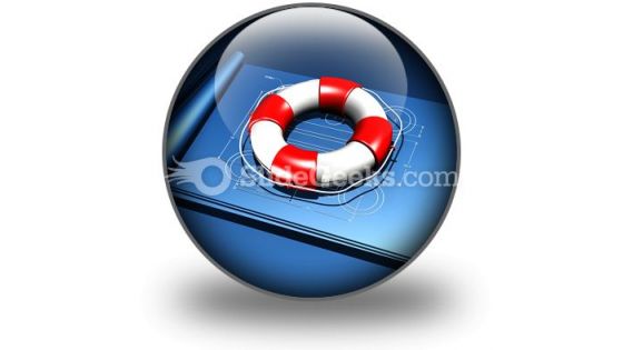 Rescue Plan PowerPoint Icon C