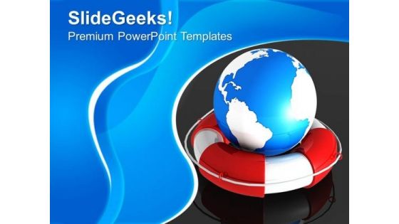 Rescue The Earth Globe PowerPoint Templates And PowerPoint Themes 0712 Rescue The Earth Globe PowerPoint Templates And PowerPoint Themes 0712