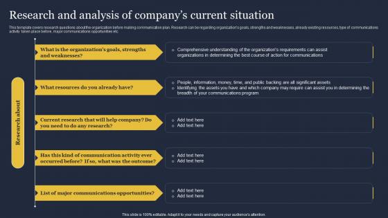 Research And Analysis Of Companys Current Critical Incident Communication Professional Pdf