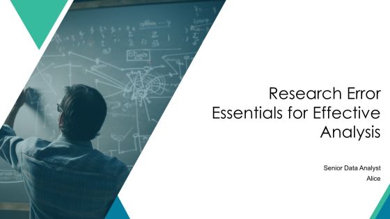 Research Error Essentials For Effective Analysis PPT Graphics AT