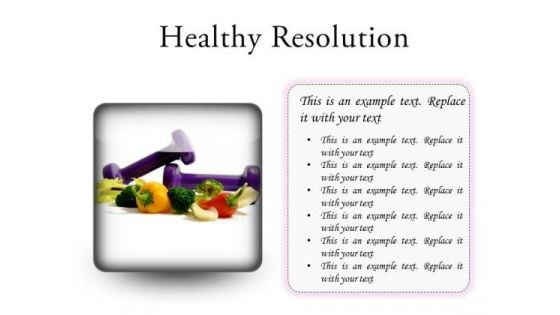 Resolution Health PowerPoint Presentation Slides S