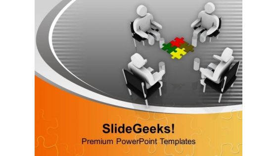 Resolve Issues In Team Conversation PowerPoint Templates Ppt Backgrounds For Slides 0713