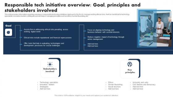 Responsible Tech Initiative Overview Goal Responsible Tech Guide To Manage Inspiration Pdf