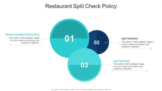 Restaurant Split Check Policy In Powerpoint And Google Slides Cpb