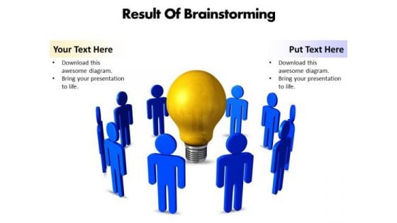 Result Of Brainstorming Editable PowerPoint Templates Result Of Brainstorming Editable PowerPoint Templates