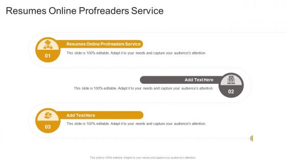 Resumes Online Profreaders Service In Powerpoint And Google Slides Cpb