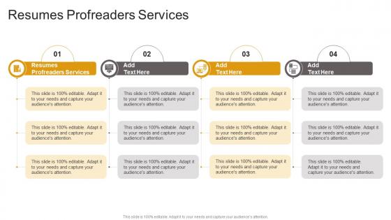 Resumes Profreaders Services In Powerpoint And Google Slides Cpb Resumes Profreaders Services In Powerpoint And Google Slides Cpb