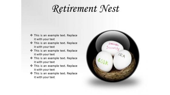 Retirement Nest Future PowerPoint Presentation Slides C